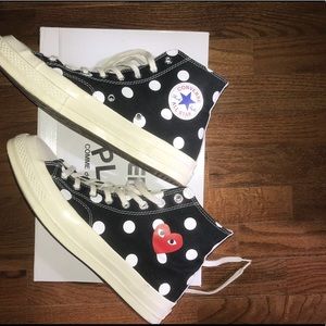 CDG CHUCK TAYLOR POLKA DOT